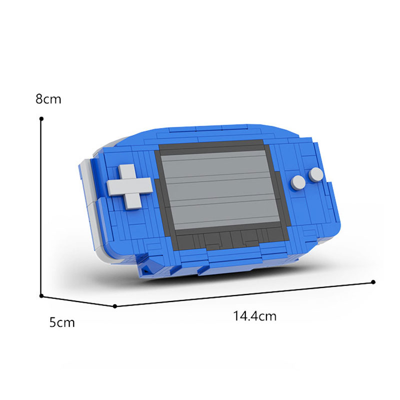 Mô hình lắp ghép - Buildmoc - GameBoy Advance 2 mo hinh lap ghep buildmoc gameboy advance 02
